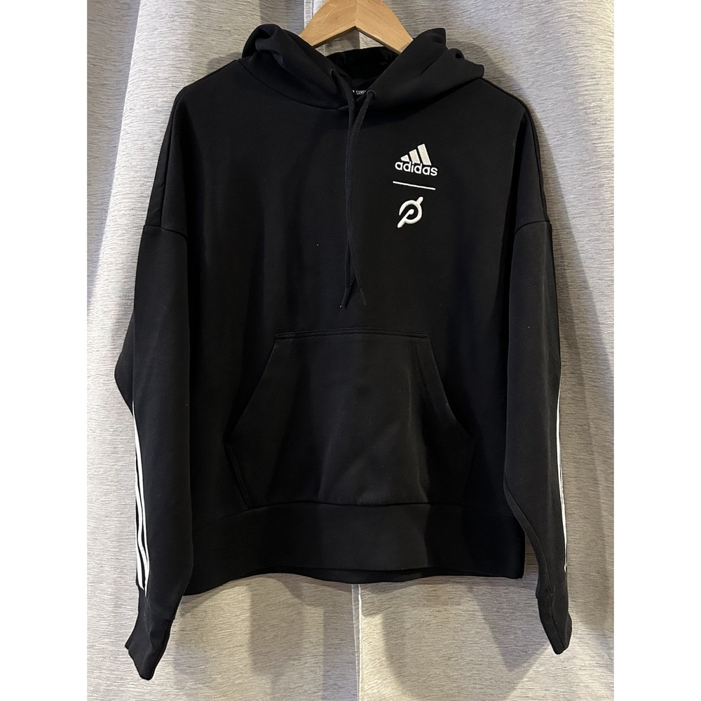 Peloton‎ x Adidas Collab Black Retro Tracksuit Hoodie XS
